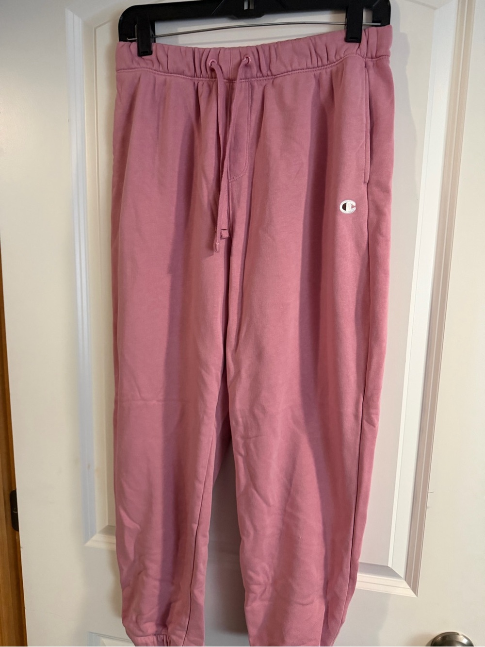 Champion women’s Mauve Pink Fleece Joggers